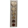 Image 1 : 1964 Canadian Silver Coin Set: Dollar, 50cent, Quarter, Dime, Nickel, & Penny