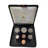 Image 2 : 3 Sets Of Uncirculated 1971 Canadian Coin Sets: Dollar, 50 Cent, Quarter, Dime, Nickel, & Penny