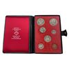 Image 2 : 3 Sets Of Uncirculated 1971 Canadian Coin Sets: Dollar, 50 Cent, Quarter, Dime, Nickel, & Penny