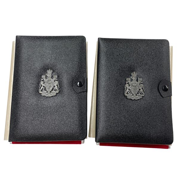 3 Sets Of Uncirculated 1971 Canadian Coin Sets: Dollar, 50 Cent, Quarter, Dime, Nickel, & Penny