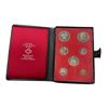 Image 2 : 3 Sets Of Uncirculated 1971 Canadian Coin Sets: Dollar, 50 Cent, Quarter, Dime, Nickel, & Penny