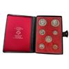 Image 2 : 3 Sets Of Uncirculated 1971 Canadian Coin Sets: Dollar, 50 Cent, Quarter, Dime, Nickel, & Penny