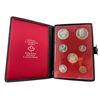 Image 2 : 3 Sets Of Uncirculated 1971 Canadian Coin Sets: Dollar, 50 Cent, Quarter, Dime, Nickel, & Penny