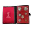 Image 2 : 3 Sets Of Uncirculated 1971 Canadian Coin Sets: Dollar, 50 Cent, Quarter, Dime, Nickel, & Penny