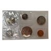 Image 2 : 3 Sets Of Uncirculated 1970 Canadian Coin Sets: Dollar, 50 Cent, Quarter, Dime, Nickel, & Penny