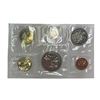 Image 2 : 3 Sets Of Uncirculated 1970 Canadian Coin Sets: Dollar, 50 Cent, Quarter, Dime, Nickel, & Penny