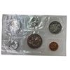 Image 2 : 3 Sets Of Uncirculated 1970 Canadian Coin Sets: Dollar, 50 Cent, Quarter, Dime, Nickel, & Penny
