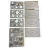 Image 1 : 5 Sets Of Uncirculated 1971 Canadian Coin Sets: Dollar, 50 Cent, Quarter, Dime, Nickel, & Penny