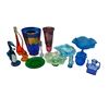 Image 1 : Large Variety Of Art Glass: Vases, Bowls, Figurines