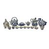 Image 1 : Variety Of Blue & White Asian Porcelain Ware: Teapots, Tea cups, & More