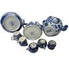 Image 2 : Variety Of Blue & White Asian Porcelain Ware: Teapots, Tea cups, & More