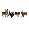 Image 1 : 4 Vintage Royal Doulton Porcelain Dogs
