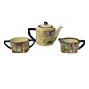 Image 2 : Vintage 3pcs Of Royal Doulton Gaffers Teapot Set: Teapot, Creamer & Sugar Jar