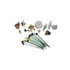 Image 1 : Variety OF Art Glass: Stir Sticks, Animal Figurines, Paper Weights