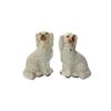Image 1 : Pair Of Vintage Porcelain Dog Figurines