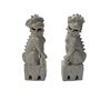 Image 1 : Pair Of Vintage Porcelain Foo Dog Figurines