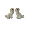 Image 1 : Pair Of Vintage Porcelain Staffordshire Dogs