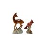 Image 1 : 2 Vintage Beswick Animal Figurines: Deer & Bird