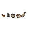 Image 1 : 5 Vintage Royal Doulton Porcelain Figurines: Dogs & Cats