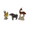 Image 1 : 3 Vintage Beswick Animal Figurines: Elephant, Deer & Bird
