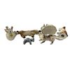Image 4 : Assorted Animal Figurines: Cougar, Dogs, Cats, Donkey, Bird