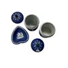 Image 2 : 3pcs Of Vintage Wedgewood Items: Lidded Containers & Heart Pin Dish