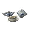 Image 1 : 3pcs Of Vintage Porcelain Ware: Gravy Boat, Soup Tureens: Till & sons, Henry Alcock, Minton