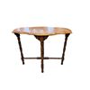 Image 1 : Vintage Edwardian Style Scallop Hall Table
