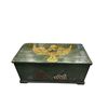 Image 1 : Vintage Hand Painted USA Confederation Themed 1862 Trunk