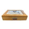 Image 2 : Clarence Mills Skahna Porcelain Tile Inlaid Lidded Box