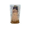Image 1 : Large Vintage Porcelain Doll Stamped 734 On Neck In Shadow Box