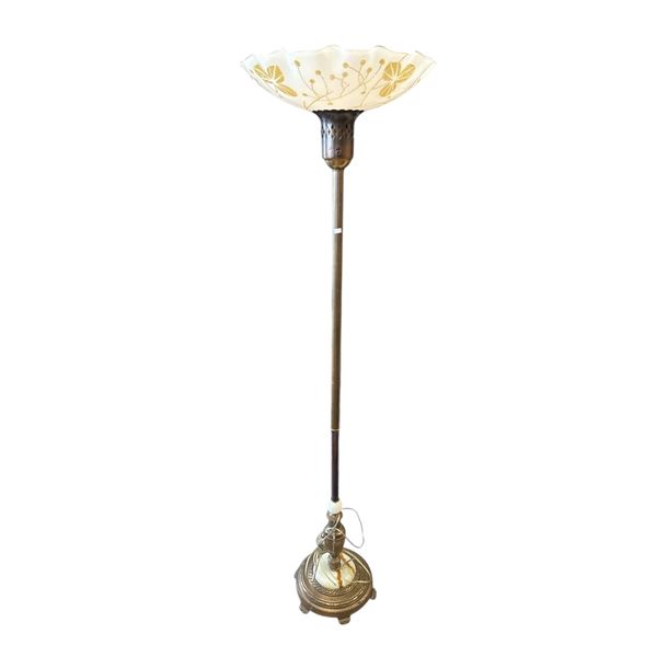 Vintage Torchier Floor Lamp