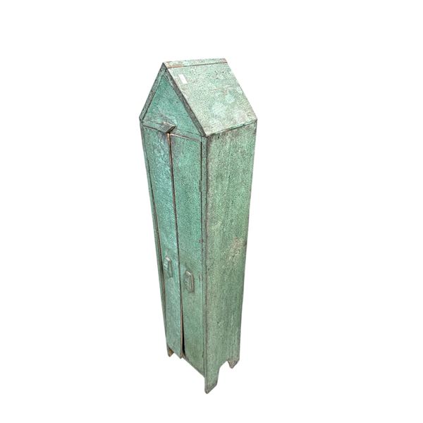Vintage Hand Made Slim Standing Cabinet