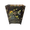 Image 1 : Vintage Asian Black Lacquered Cabinet