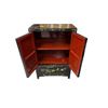Image 2 : Vintage Asian Black Lacquered Cabinet