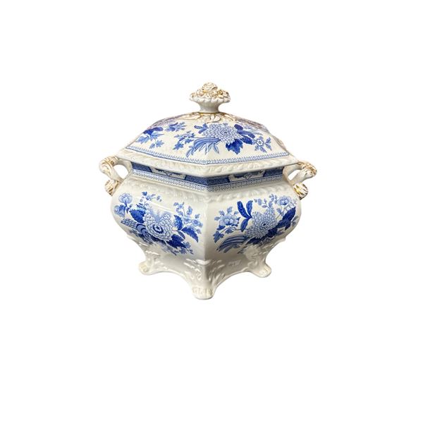 Vintage JWR Footed Tureen
