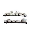 Image 1 : 76pcs Of Vintage Royal Albert Inspiration China Ware: Tea Cups, Plates, Teapot, Saucers, Salt + Pepp