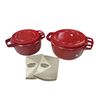 Image 1 : 4pcs Of Cast Iron KitchenAid Cookware
