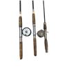 Image 2 : 3 Vintage Fishing Rods: