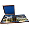 Image 1 : Silver Plated French Ivory Handled Cutlery Set In Original Wooden Box