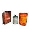 Image 1 : 3 Vintage Gasoline Jerry Cans