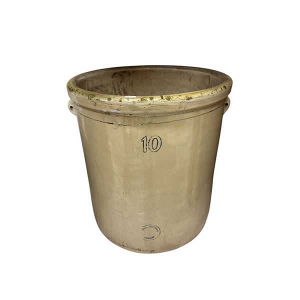 Vintage Medalta #10 Stoneware Crock