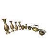 Image 2 : Assorted Brass Ware: Vases, Teapot, & More