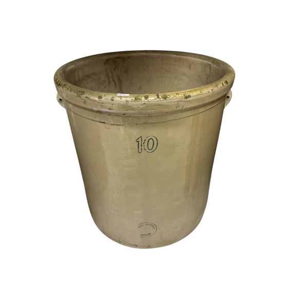 Vintage Medalta #10 Stoneware Crock