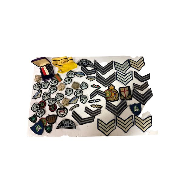 Assorted Vintage Military Patches