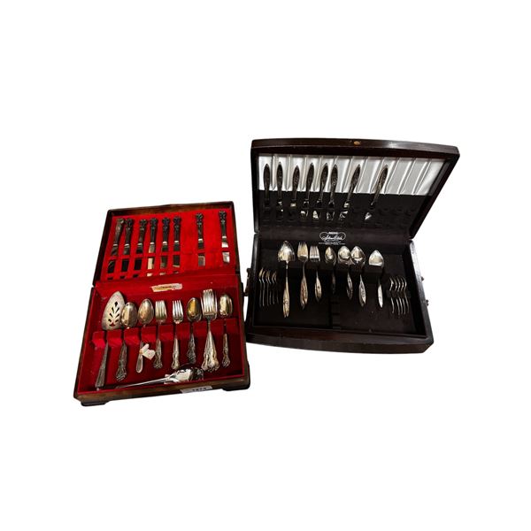 2 Cases Of Vintage Cutlery