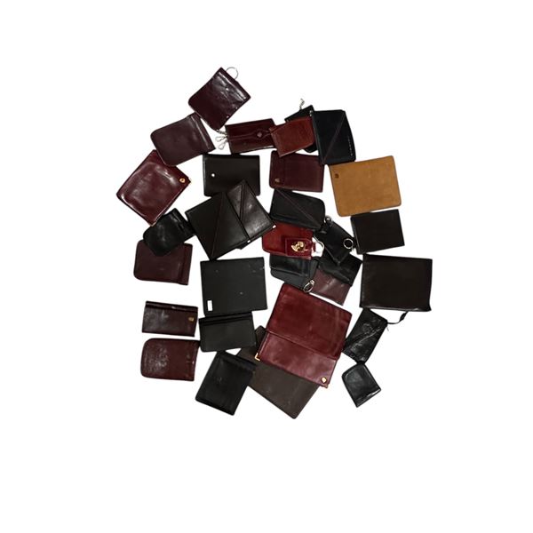 Assorted Leather Wallets (Many Are Porsche)