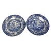 Image 4 : 5pcs Of Vintage Blue White Spode Porcelain Dishware: Cups, Bowls, Plate