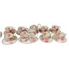 Image 2 : 28pcs Of Vintage Royal Albert American Beauty Chinaware