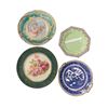 Image 3 : 8 Assorted Vintage Plates: Flown Blue, Delf, Aynsley, Royal Winton, & More